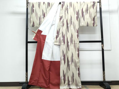 平和屋着物■小紋　舞花間道　洗える着物　CABG8739th