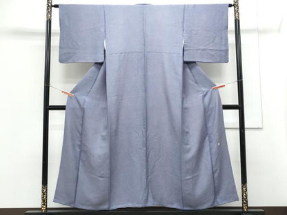 平和屋着物■伝統工芸師　服部光擴　江戸小紋　鮫小紋柄　正絹　逸品　CABG8748th