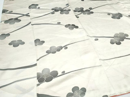平和屋着物■上質な小紋　露芝梅文　正絹　逸品　CABG8753th