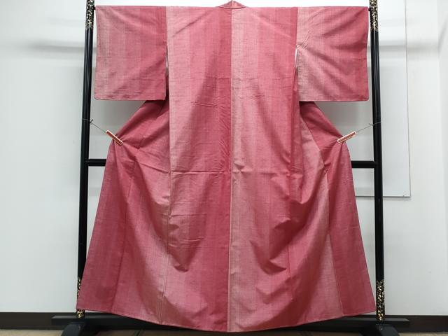 平和屋着物■上質な紬　霞間道　正絹　逸品　未使用　CABG8767th