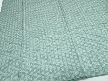 平和屋着物■上質な小紋　麻の葉文様　正絹　逸品　CABG8774th
