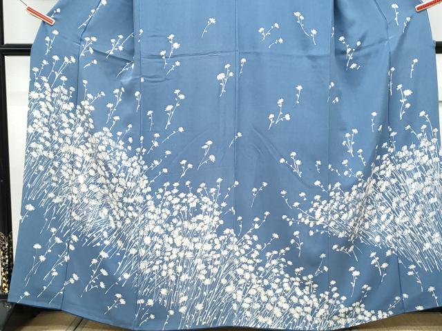 平和屋着物■訪問着　ろうけつ染め　草花文　正絹　逸品　CABG8775th