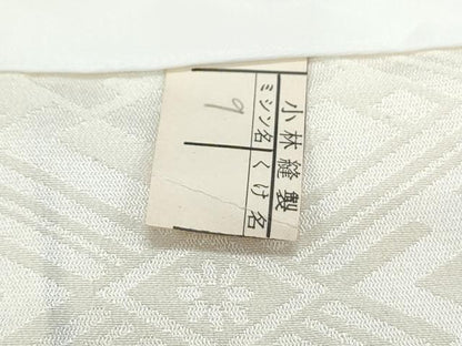 平和屋着物■上質な小紋　吉祥花文　正絹　逸品　CABG8779th