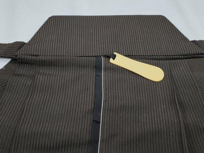 平和屋着物■男性　行灯袴　縞　正絹　逸品　CABG8787th