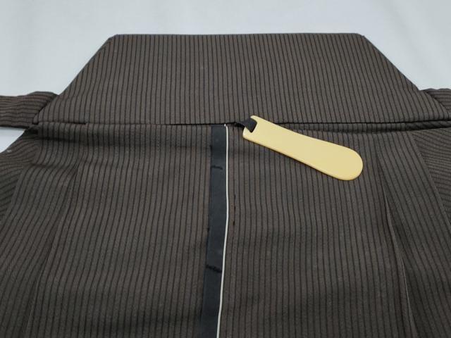 平和屋着物■男性　行灯袴　縞　正絹　逸品　CABG8787th