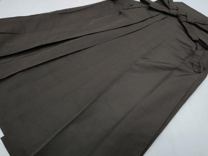 平和屋着物■男性　行灯袴　縞　正絹　逸品　CABG8787th