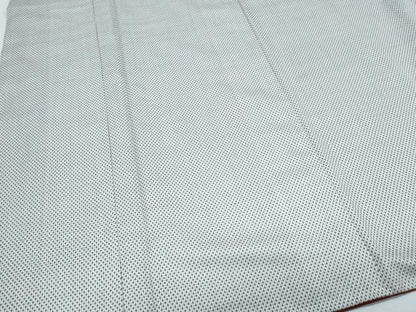 平和屋着物■上質なお召 十字絣 正絹 逸品 CABG8793th