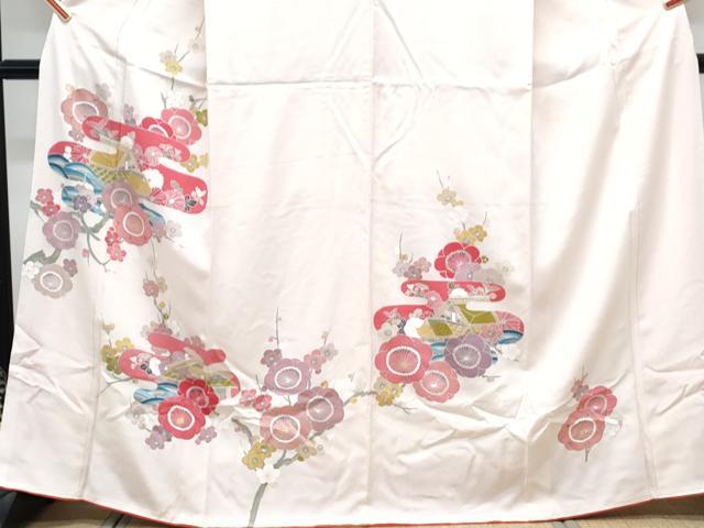 平和屋着物■訪問着 エ霞風景枝花文 正絹 逸品 CABG8795th