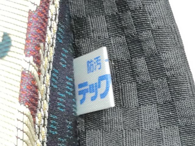 平和屋着物●六通柄袋帯　葡萄蔦の葉文　正絹　逸品　CABG8827hy
