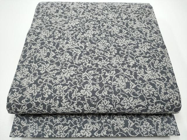 平和屋着物●六通柄袋帯　輪奈織　七宝花文　金銀糸　正絹　逸品　CABG8838hy