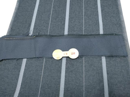 平和屋着物●西陣　織楽浅野　六通柄袋帯　間道　証紙付き　正絹　逸品　CABG8841hy