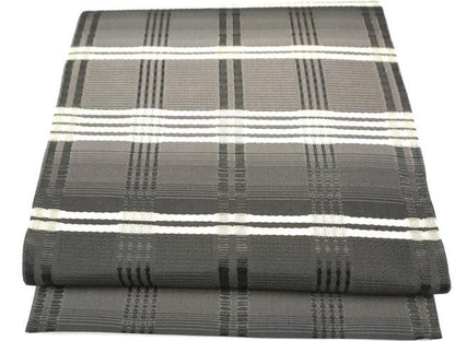 平和屋着物●六通柄袋帯　吉野間道　正絹　逸品　CABG8845hy