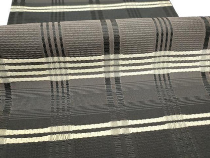 平和屋着物●六通柄袋帯　吉野間道　正絹　逸品　CABG8845hy