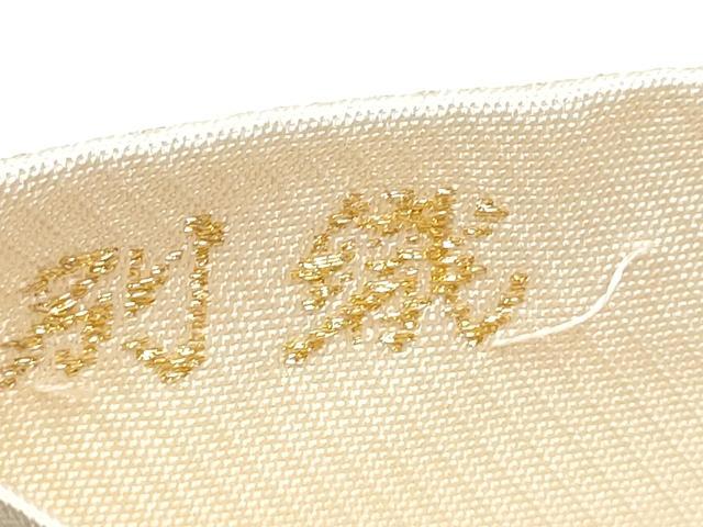 平和屋着物●太鼓柄　本袋帯　龍村平蔵柄　威毛錦　金銀糸　正絹　逸品　CABG8853hy