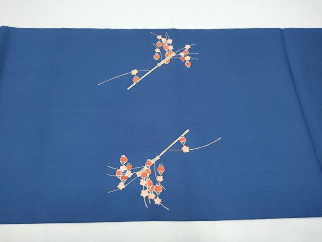 平和屋着物●塩瀬　九寸開き名古屋帯　人物文　金彩　正絹　逸品　CABG8925hy