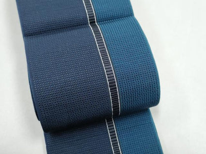 平和屋着物●男性　本場筑前博多織　角帯　間道　正絹　逸品　CABG8954hy