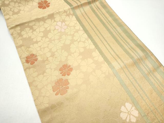 平和屋着物●西陣　川島織物　六通柄　京袋帯　舞花間道　金糸　CABG8967hy