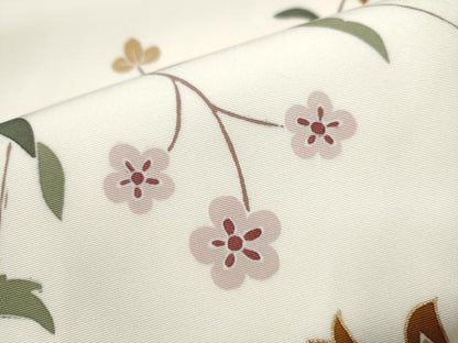 平和屋着物●塩瀬　つけ帯　花唐草文　金彩　正絹　逸品　CABG9001hy