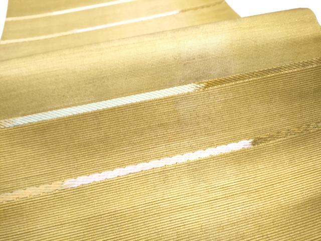 平和屋着物●六通柄袋帯　彩古加美弾織　正絹　逸品　CABG9036hy