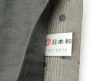 平和屋着物▽西陣　両面　六通柄袋帯　スリーシーズン　春夏秋　葡萄蔦の葉文　金糸　証紙付き　正絹　逸品　CABG9065hy