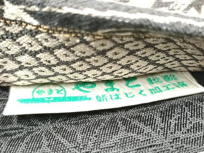 平和屋着物●ワンタッチつけ帯　唐織　乱菊　やまと誂製　正絹　逸品　CABG9095hy