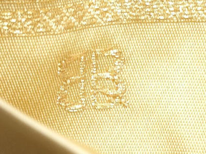 平和屋着物●西陣　服部織物謹製　六通柄袋帯　正倉院花文　金銀糸　正絹　逸品　CABG9134hy