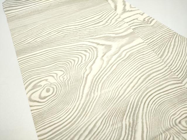 平和屋着物●東京友禅　熊谷好博子　塩瀬　九寸名古屋帯　杢目文様　正絹　逸品　CABG9172hy