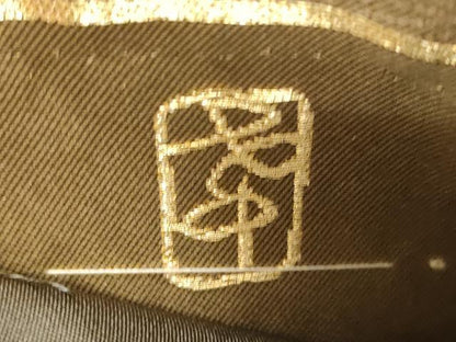 平和屋着物●西陣の名門　加納幸謹製　六通柄袋帯　几帳　松竹梅　金銀糸　正絹　逸品　CABG9215dy