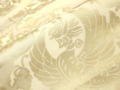 平和屋着物●西陣　川島織物　六通柄袋帯　鳳凰花文　金糸　正絹　逸品　CABG9230dy