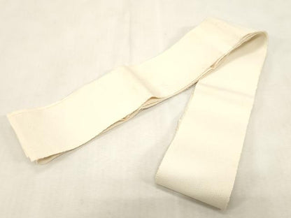 平和屋着物●男性　角帯　鳥の子色　一重帯　未使用　CABG9265dy