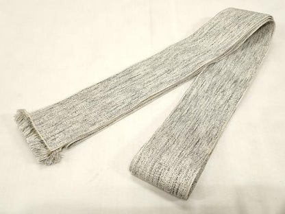 平和屋着物●男性　本場筑前博多織　角帯　霞文　共箱付き　正絹　逸品　CABG9269dy