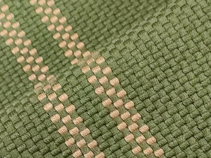 平和屋着物●男性　本場筑前博多織　角帯　縞　証紙付き　正絹　逸品　CABG9292dy