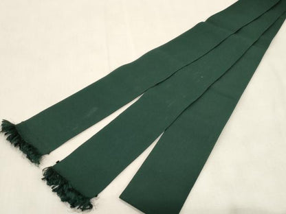 平和屋着物●男性　角帯　鉄色　正絹　逸品　CABG9300dy
