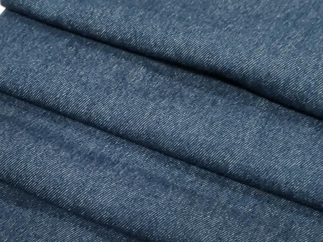 平和屋着物●半幅帯　デニム生地　濃紺地　綿　逸品　CABG9318dy