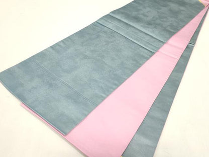平和屋着物●染色作家　田中文子　太鼓柄袋帯　霞文　金彩　正絹　逸品　CABG9359dy