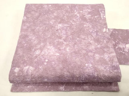 平和屋着物●全通柄　九寸名古屋帯　紙布　霞文　逸品　CABG9367dy
