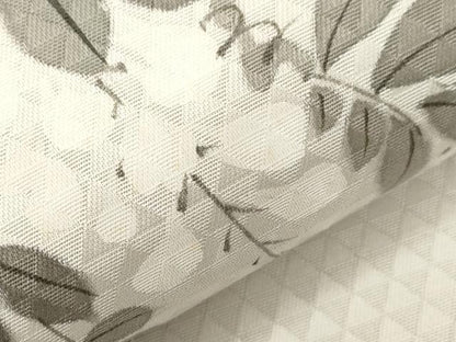 平和屋着物●京伝統工芸作家　阿都武　九寸名古屋帯　手描き　草花文　金彩　正絹　逸品　CABG9379dy