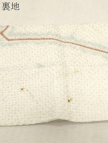平和屋着物●名門　藤娘きぬたや・総絞り　九寸名古屋帯　草花文　正絹　逸品　CABG9395dy