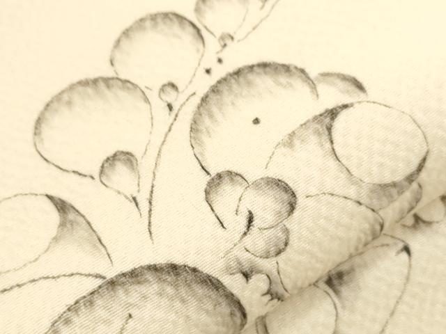 平和屋着物●西洞院辻が花　大脇一心　九寸名古屋帯　作家物　辻が花　絞り　正絹　逸品　CABG9396dy