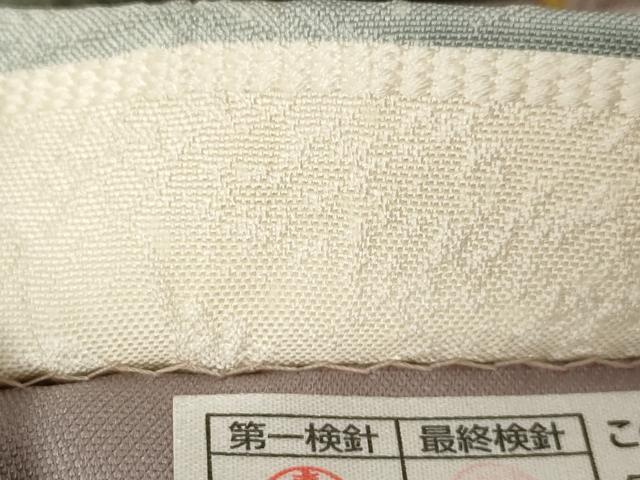 平和屋着物●博多織　鵬翔 　全通柄　京袋帯　纐纈　横段文　金彩　正絹　逸品　未使用　CABG9446dy