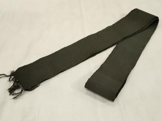 平和屋着物●男性　綴れ　角帯　仙斎茶色　一重帯　正絹　逸品　CABG9540dy
