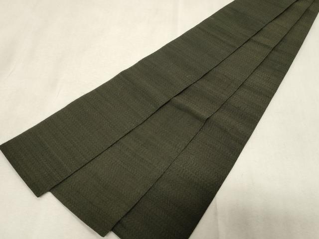 平和屋着物●男性　爪掻き本綴れ　角帯　横段文　正絹　逸品　CABG9542dy