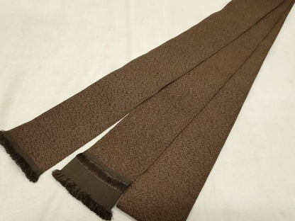 平和屋着物●男性　角帯　幾何学文　正絹　逸品　CABG9543dy