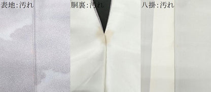 平和屋着物■上質な小紋　作家物　千草染め　雲取文　暈し染め　正絹　逸品　CABG9606fb