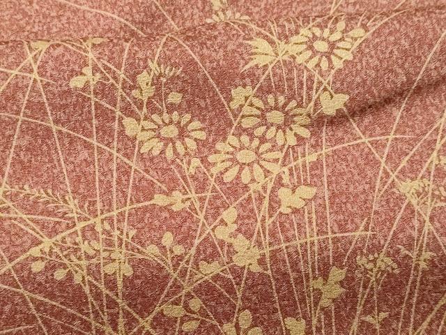 平和屋着物■訪問着　刺繍　絞り　枝花丸文　金彩　正絹　逸品　CABG9637fb