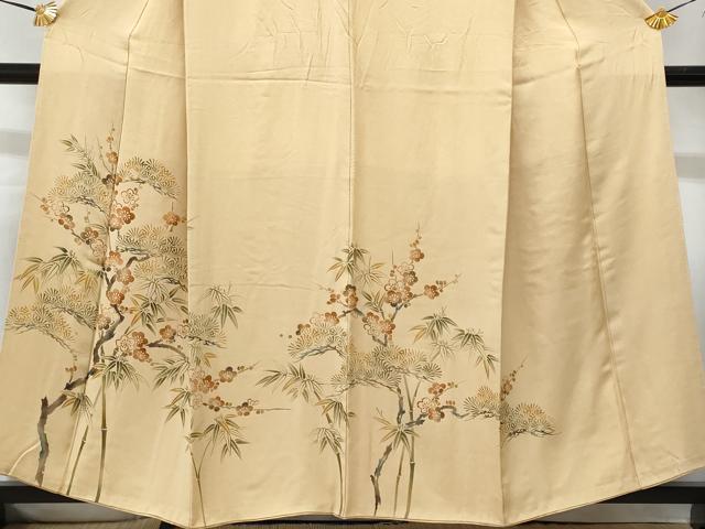 平和屋着物■訪問着　松竹梅　正絹　逸品　CABG9642fb