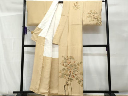 平和屋着物■訪問着　松竹梅　正絹　逸品　CABG9642fb