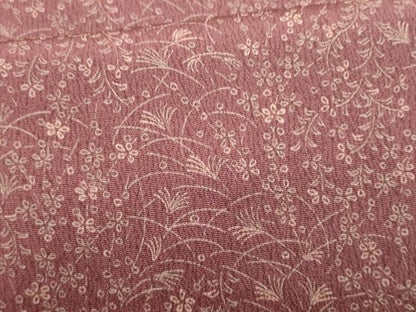 平和屋着物■上質な小紋　草花文　正絹　逸品　未使用　CABG9667fb