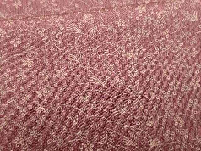 平和屋着物■上質な小紋　草花文　正絹　逸品　未使用　CABG9667fb