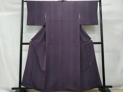 平和屋着物■上質な小紋 吉祥間道 鬼しぼ縮緬 正絹 逸品 CABG9710fb